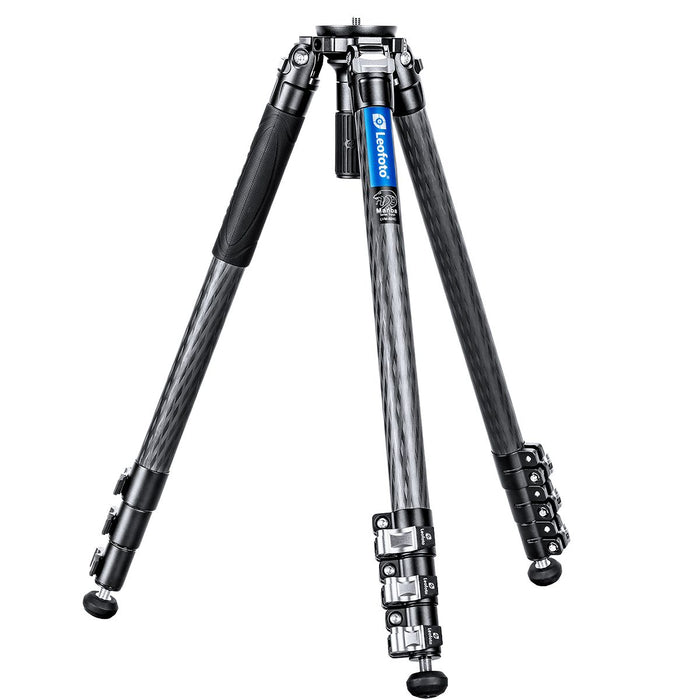 Leofoto Manba LVM Video Head System LVM-324C Flip Lock Carbon Fibre Tripod - Max Load 25kg