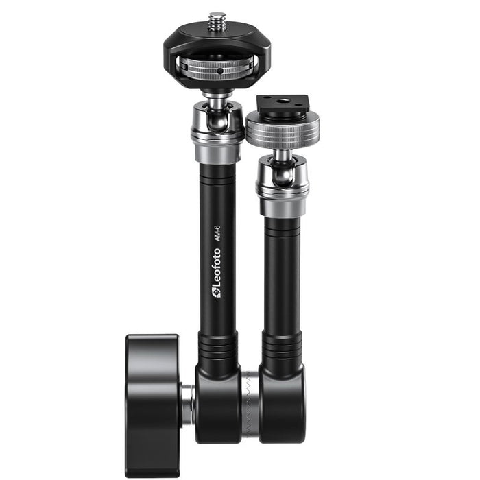 Leofoto AM-6 Versa Magic Arm “Heavy-Duty” Multi-Purpose Accessory | 1/4th Mounting Screws