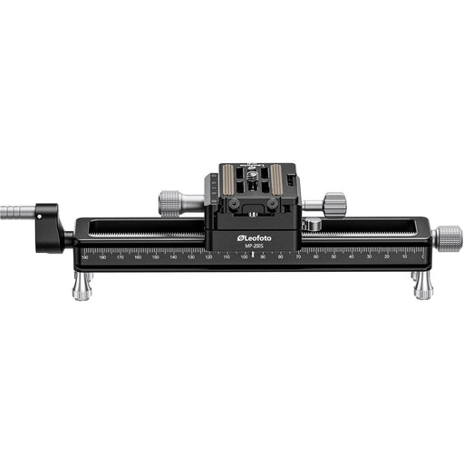 Leofoto MP-200S Macro Focusing Rail with Rotating Arca-Type QR System