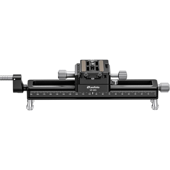 Leofoto MP-200S Macro Focusing Rail with Rotating Arca-Type QR System