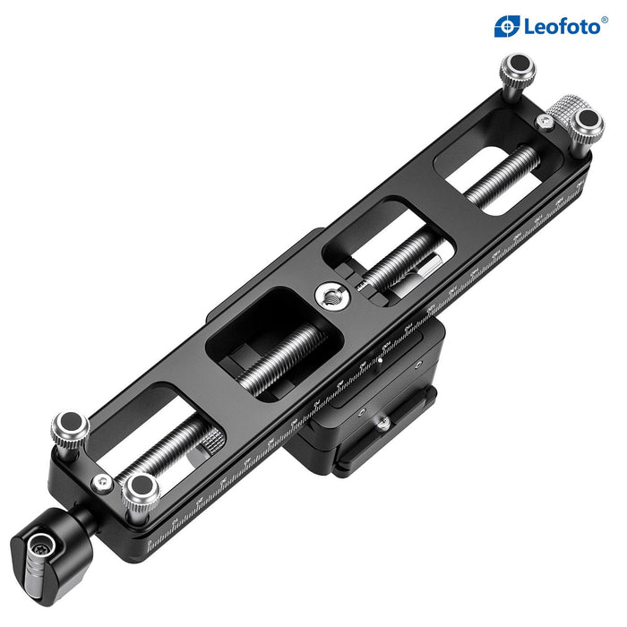 Leofoto MP-200S Macro Focusing Rail with Rotating Arca-Type QR System