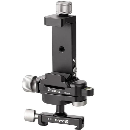 Leofoto Multipurpose Clamp Kit DC-12 + MBC-18 + PC-90II Mini Ballhead with Phone Clamp for Camera