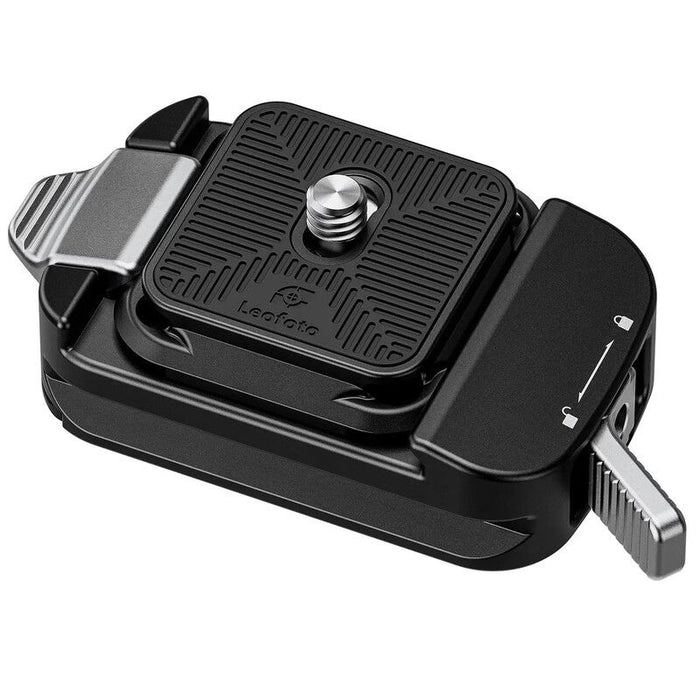 Leofoto QF-02 Fast Coupling Kit for Arca-Swiss with QP-38 Quick Release Plate - Black