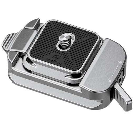 Leofoto QF-02 Fast Coupling Kit for Arca-Swiss with QP-38 Quick Release Plate - Silver