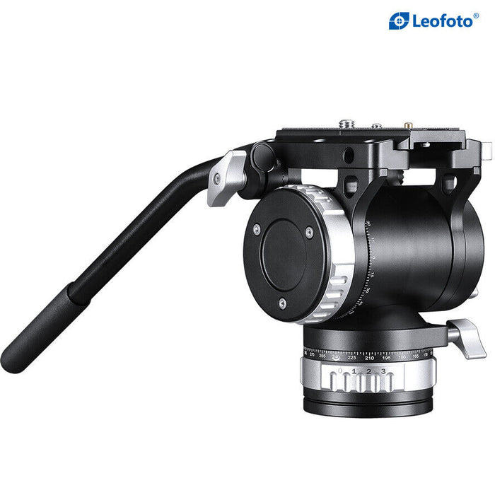 Leofoto BV-30  Pro Fluid Video Head with Lever Lock Arca Compatible QR Plate