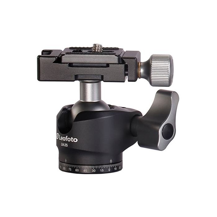 Leofoto Tripod 25mm 6Kg  Ballhead LH-25 + QR Arca-Swiss Release Plate PU-25