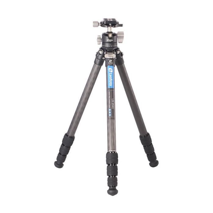 Leofoto Ranger LS-254C 10x Layer Carbon inc LH-30 Low Profile Ballhead Max Load 8Kg Min 152mm to Max 1285mm