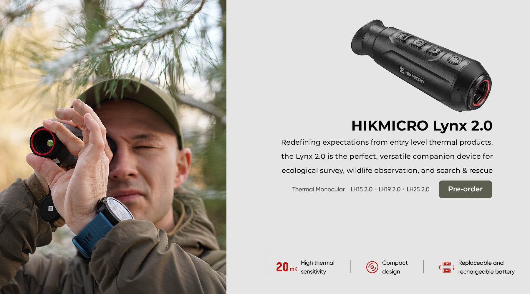 HIKMICRO Lynx 2.0 banner- South West Optics