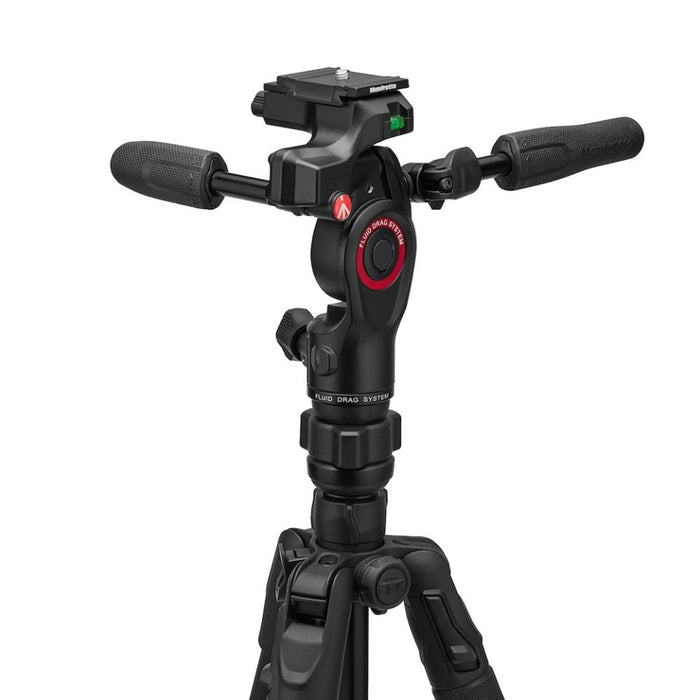 Manfrotto GT PRO 3-Way Aluminium Tripod - 6kg Limit / 450mm to 1680mm