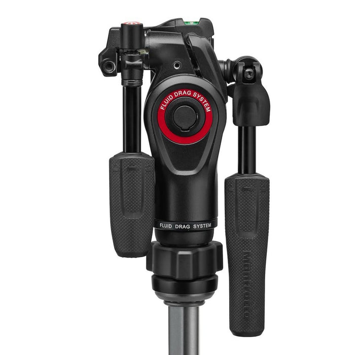 Manfrotto GT PRO 3-Way Aluminium Tripod - 6kg Limit / 450mm to 1680mm