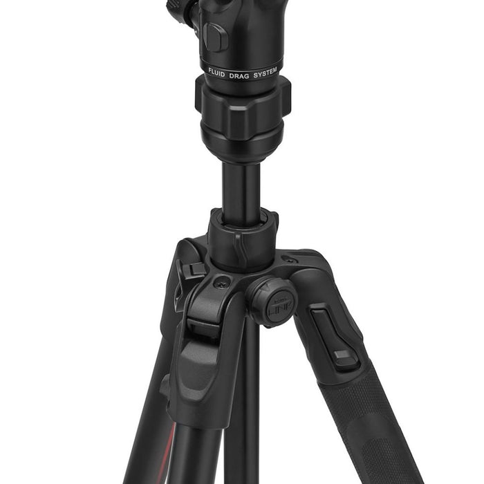 Manfrotto GT PRO 3-Way Aluminium Tripod - 6kg Limit / 450mm to 1680mm