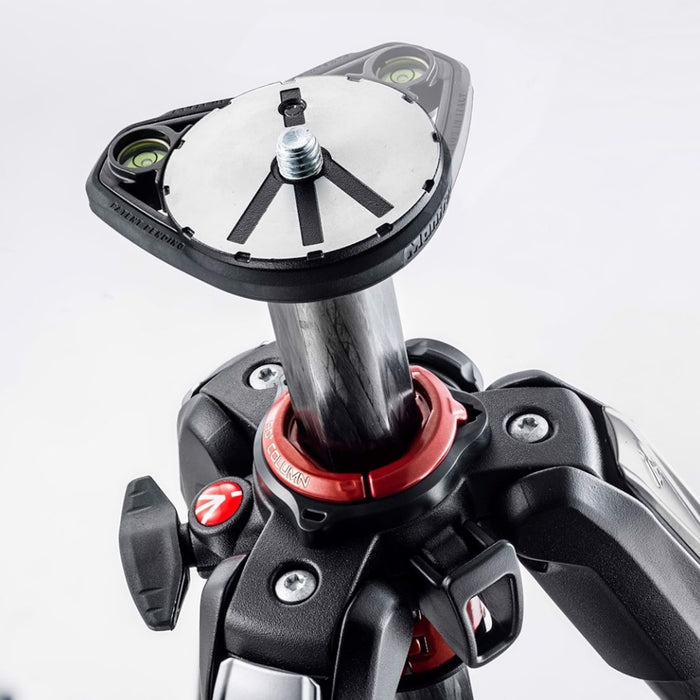 Manfrotto Carbon Fibre 3-Section Tripod and XPRO Magnesium Ball Head with Top Lock Plate Bundle