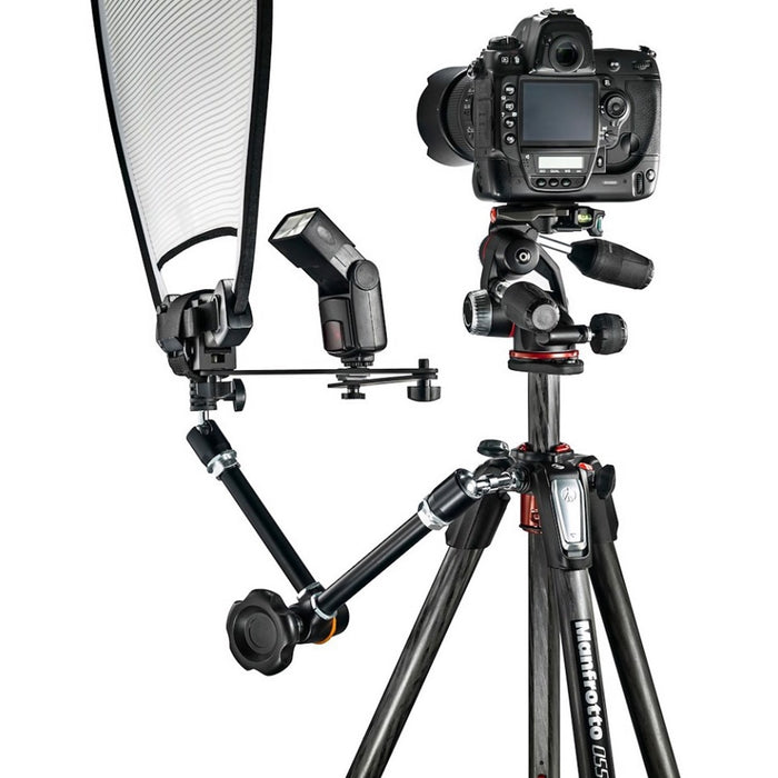 Manfrotto Carbon Fibre 3-Section Tripod and XPRO Magnesium Ball Head with Top Lock Plate Bundle