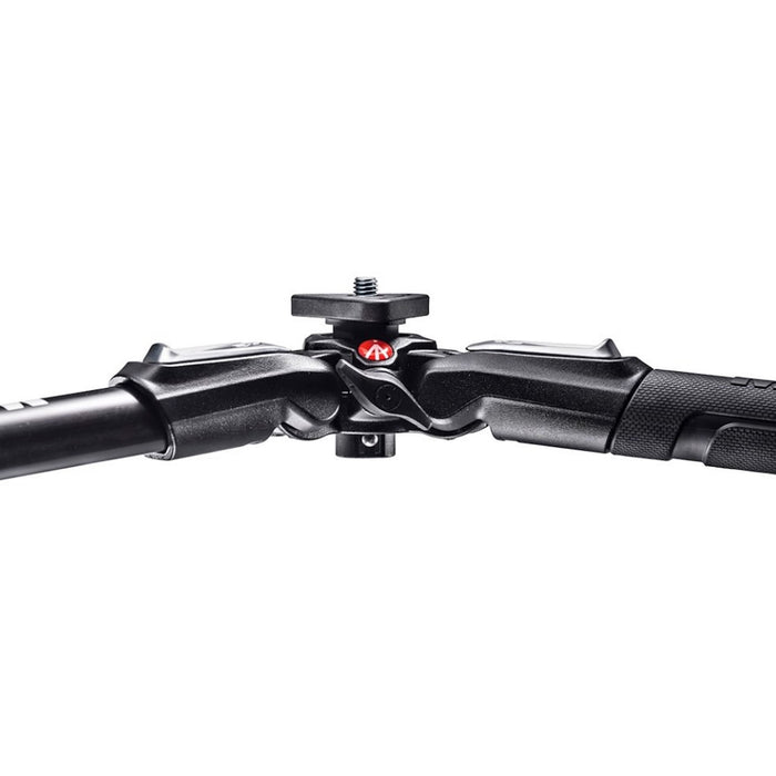 Manfrotto 190X Aluminium 3-Section Tripod and XPRO Magnesium Ball Head with Top Lock Plate Bundle