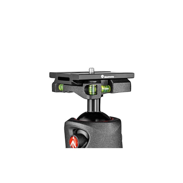 Manfrotto 190X Aluminium 3-Section Tripod and XPRO Magnesium Ball Head with Top Lock Plate Bundle