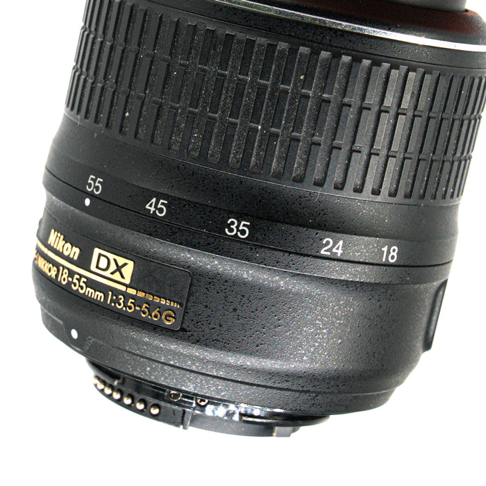 Pre-Owned Nikon Nikkor AF-S DX  18-55mm f/3.5-5.6G VR - SWO2H85