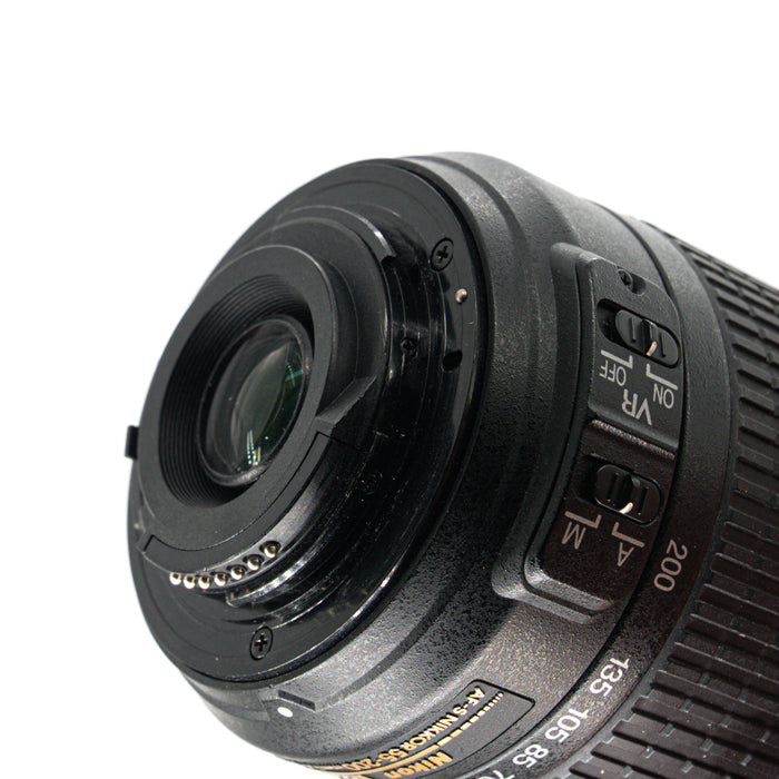 Pre-Owned Nikon Nikon AF-S DX VR  55-200MM F/4-5.6G IF-ED inc Lens Hood - SWO2H86
