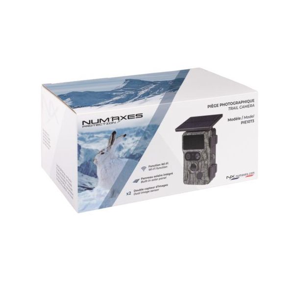 Numaxes Trail camera PIE1073 - with solar pannel / with WIFI