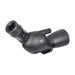 A black angular binocular spotting scope with a 6x25 HWD objective lens and a 10x30 mm eyepiece, shown on a plain white background.