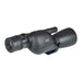 A black spotting scope monocular telescope with a zoom lens, shown at an angle on a plain white background.