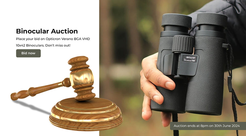 Opticron Verano Binoculars Auction Banner