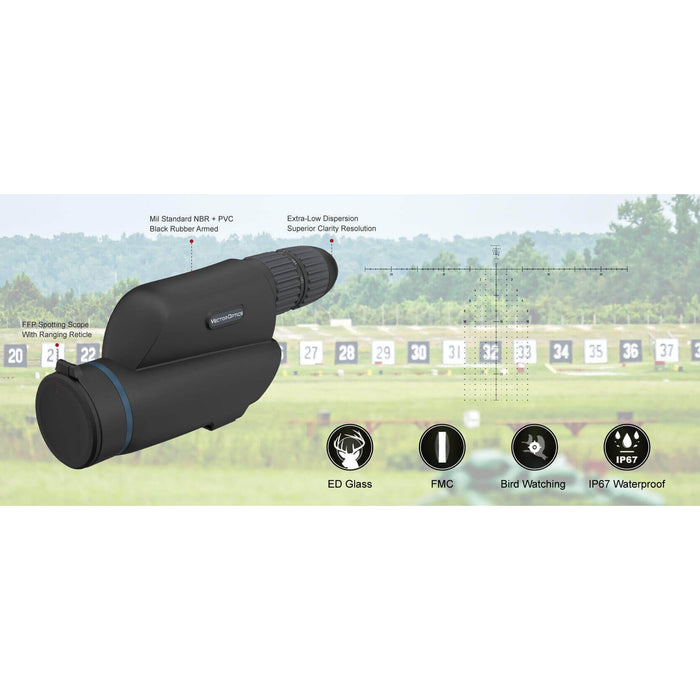 Vector Optics Continental Pro 12-40x60 ED FFP Spotting Scope