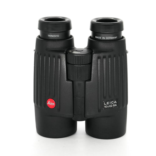 Pre-Owned Leica Trinovid 10x42 BA (Black) Binoculars with soft Leica pouch (Green black spot) - SWO2H78