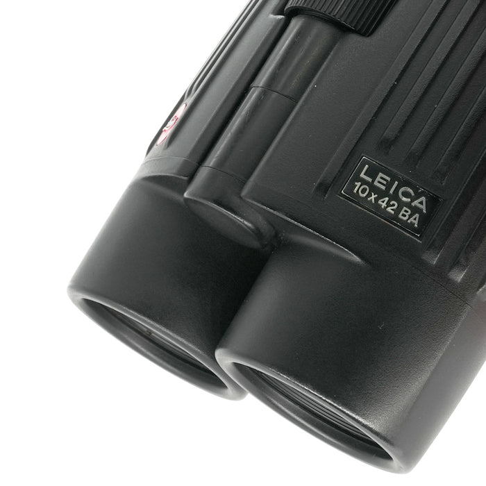 Pre-Owned Leica Trinovid 10x42 BA (Black) Binoculars with soft Leica pouch (Green black spot) - SWO2H78