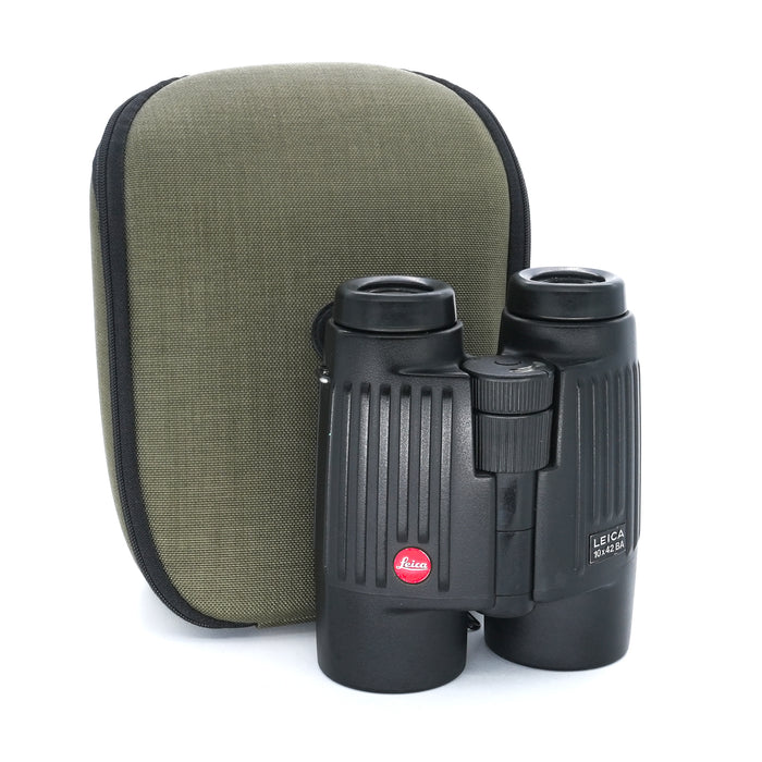 Pre-Owned Leica Trinovid 10x42 BA (Black) Binoculars with soft Leica pouch (Green black spot) - SWO2H78