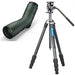 Swarovski ATC 17-40x56 Spotting Scope with Leofoto MR. O LO-224C 10 Layer Carbon Spider Ball Tripod with Centre Column and BV-1R Mini Fluid Head