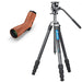 Swarovski ATC 17-40x56 Spotting Scope with Leofoto MR. O LO-224C 10 Layer Carbon Spider Ball Tripod with Centre Column and BV-1R Mini Fluid Head
