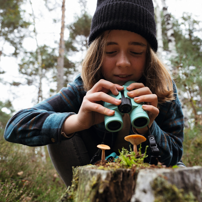 Swarovski My Junior 7x28 Binoculars – Glacier Blue