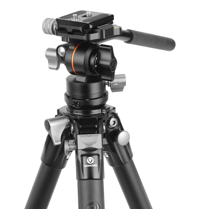 Vanguard Alta Pro 3VLT 235AV 12 - Aluminium Travel Tripod with Levelling Base and Video Head - 5kg Load Capacity