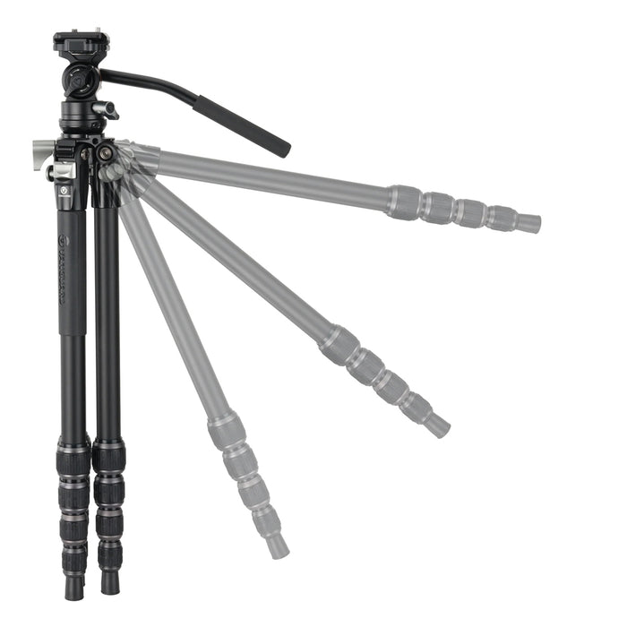 Vanguard Alta Pro 3VLT 235AV 12 - Aluminium Travel Tripod with Levelling Base and Video Head - 5kg Load Capacity