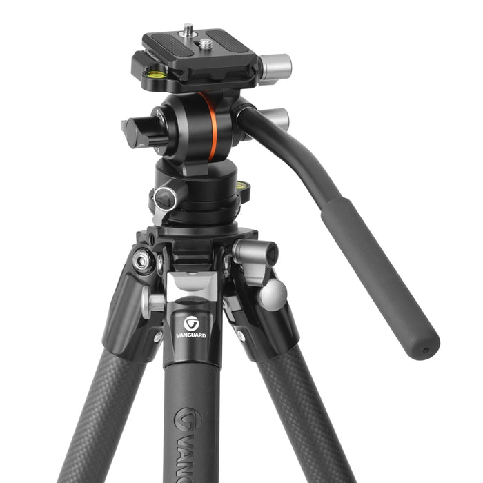 Vanguard Alta Pro 3VLT 235CV 12 - Carbon Travel Tripod with Levelling Base and Video Head - 5kg Load Capacity