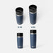 Four YETI tumblers in different sizes on a white background