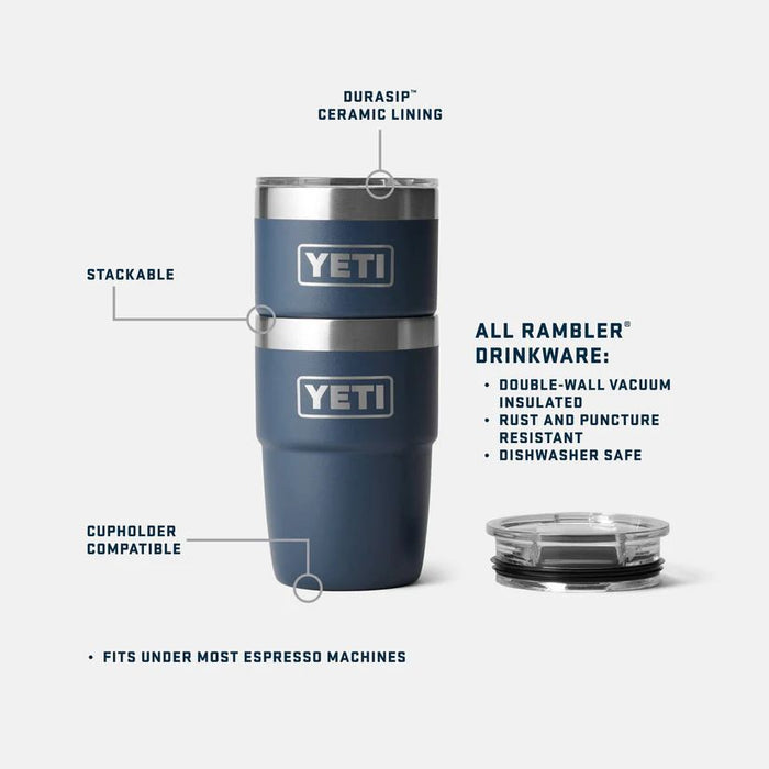 YETI Rambler 8oz CL Cup MS – King Crab