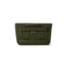 An olive green canvas pouch with a top handle and two horizontal webbing straps, featuring a black label with white text that reads 'SIDEKICK DRY 35'.