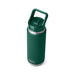 YETI Rambler 26 oz Straw Bottle – Black Forest Green