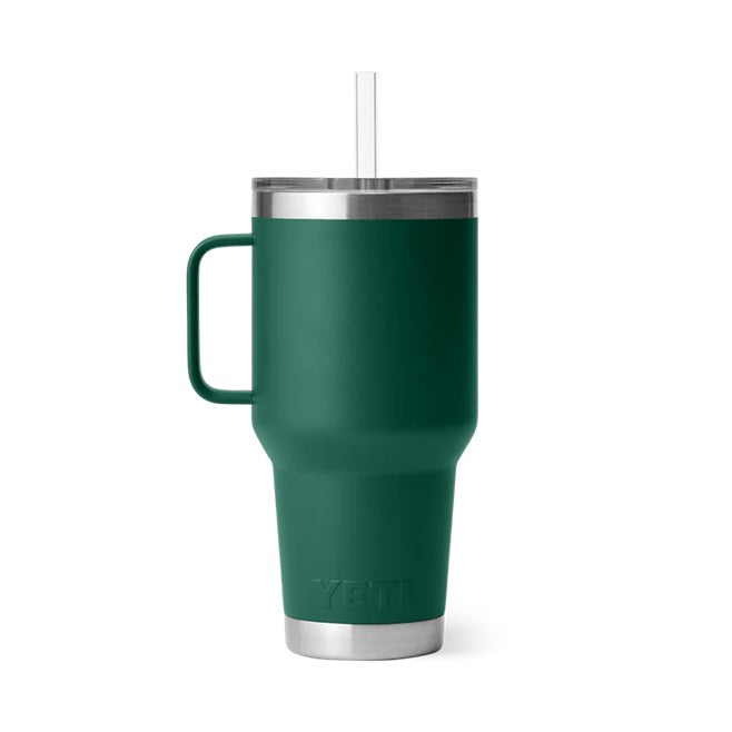 YETI Rambler 35 oz Straw Mug – Black Forest Green