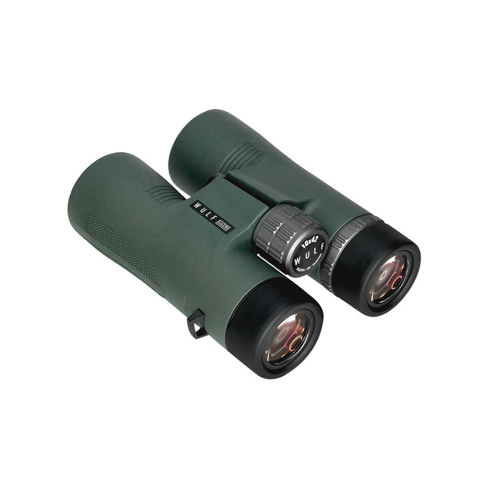Wulf Ascend 10x42 Fully Multicoated Dielectric Coated Prisms IPX7 Waterproof to 1 Meter Binoculars