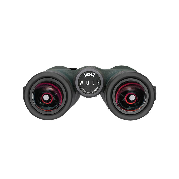 Wulf Ascend 10x42 Fully Multicoated Dielectric Coated Prisms IPX7 Waterproof to 1 Meter Binoculars