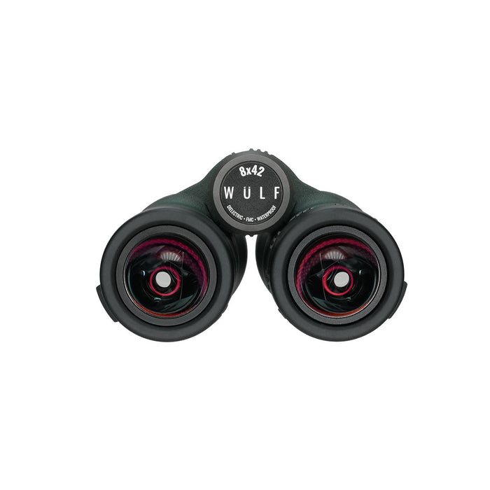 Wulf Ascend 8x42 Fully Multicoated Dielectric Coated Prisms IPX7 Waterproof to 1 Meter Binoculars