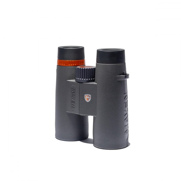 Maven Optics C1 12x42 Binoculars in Standard Grey / Orange