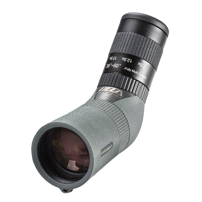 Delta Optical Titanium ED 7.5-22.5x50 Spotting Scope Super Compact and Lightweight