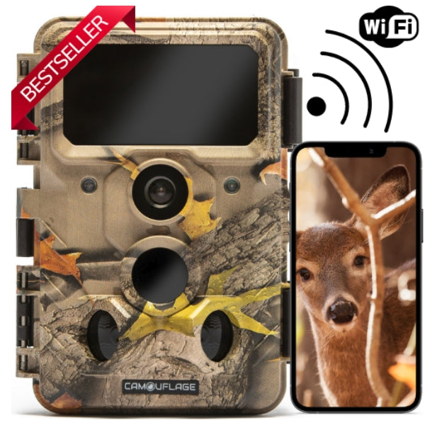 Camouflage EZ60 Wildlife Trail Camera with WiFi