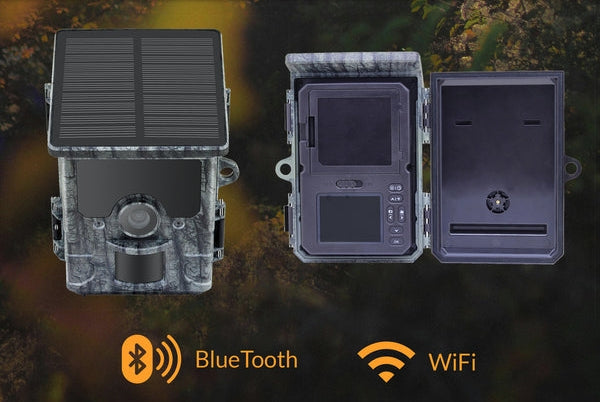 Camouflage EZ Solar Wildlife Trail Camera with WiFi