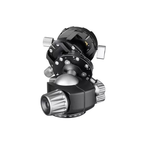 Leofoto LH-40GR Geared Head 40mm Low Profile Ball Head + Geared Panning Clamp