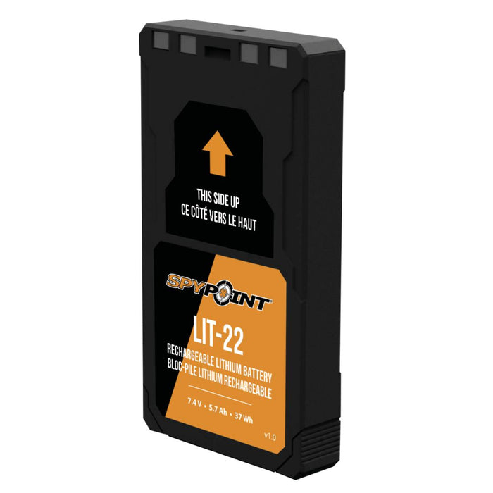 Spypoint LIT-22 Rechargeable Lithium Battery TWIN PACK for FLEX Trail Cameras