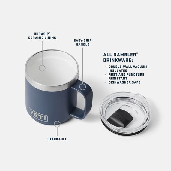 YETI 10oz (295ml) Stackable Mug with DuraSip™ Ceramic Lining